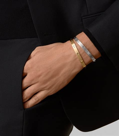 cartier love bracelet men|cartier love bracelet authentication.